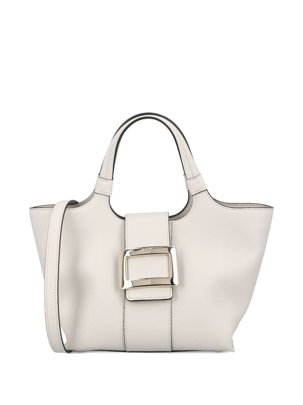 Roger Vivier BELLE VIVIER MINI LEATHER TOTE Size ONE SIZE - 1 Thumbnail