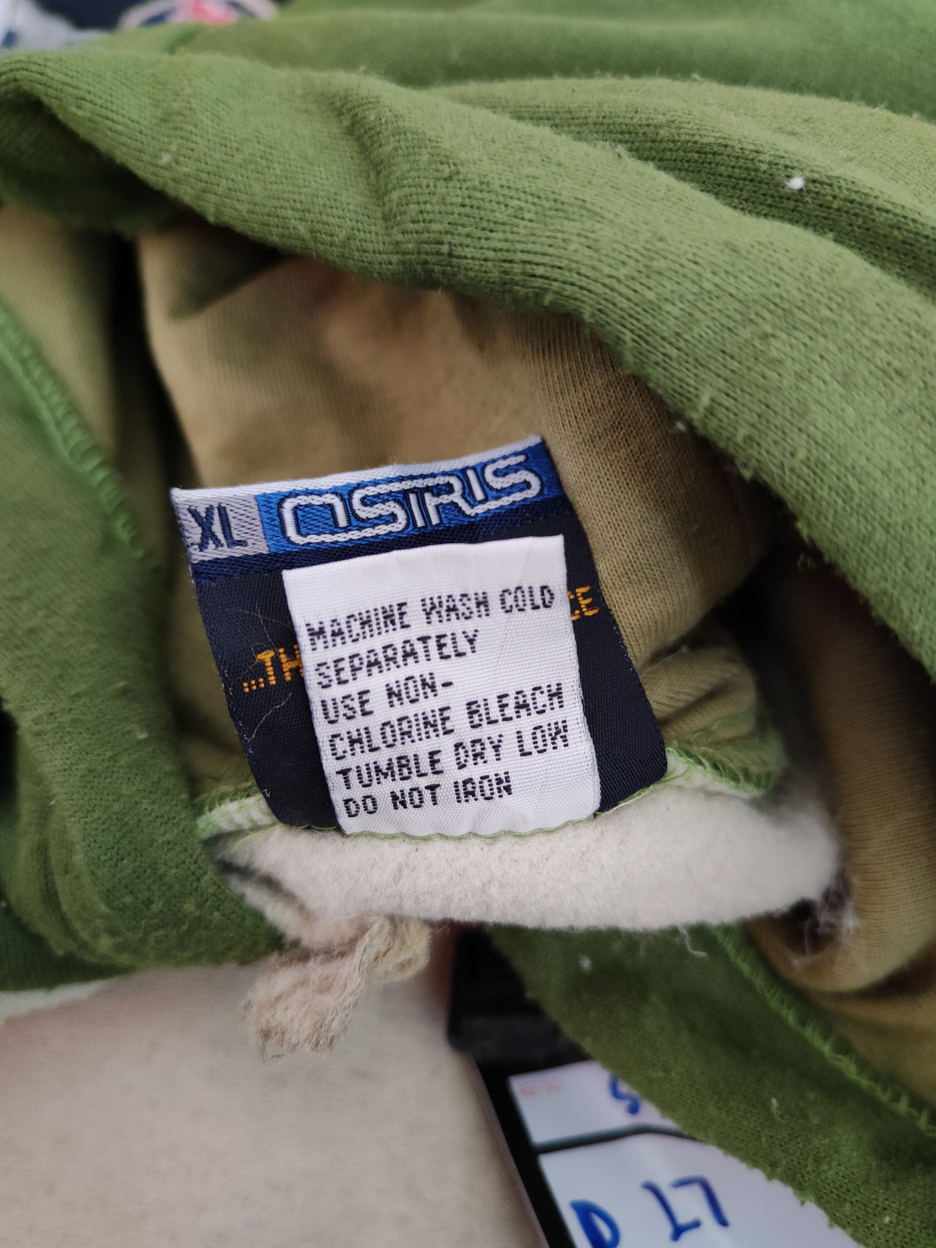 Osiris Osiris Green Hoodie Sweaters #S1507 Size US XL / EU 56 / 4 - 13 Thumbnail