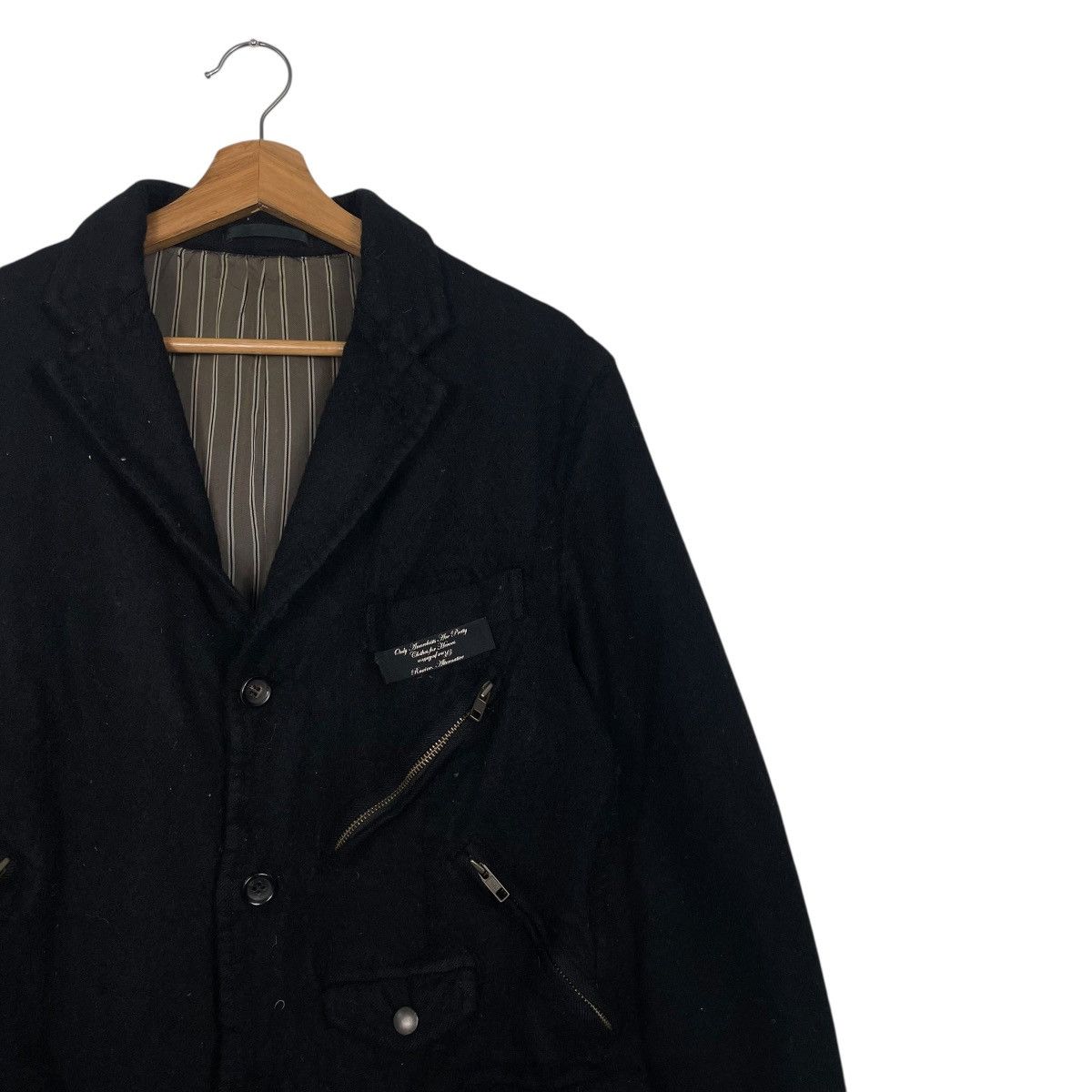 Comme des Garcons Comme Des Garcons Homme AD2005 Wool Multipocket Jacket Size US M / EU 48-50 / 2 - 5 Thumbnail