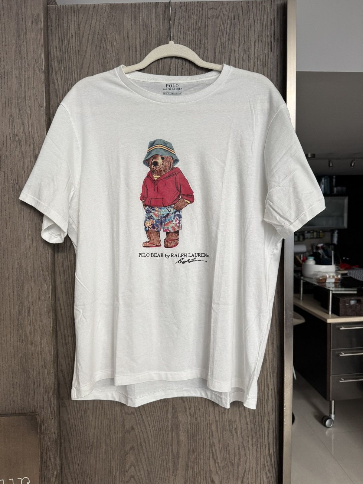 Polo Ralph Lauren Polo Ralph Lauren Hawaiian Bear Tshirt Size US XL / EU 56 / 4 - 1 Thumbnail