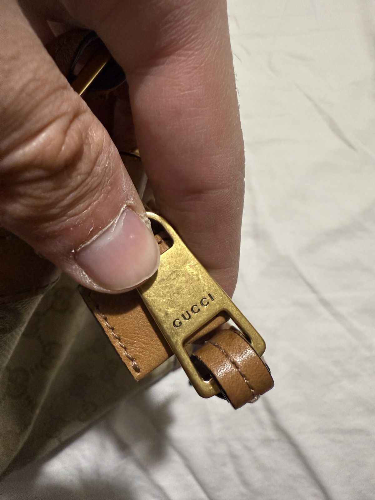 Gucci Gucci Brown Monogram Travel Bag Size ONE SIZE - 8 Thumbnail