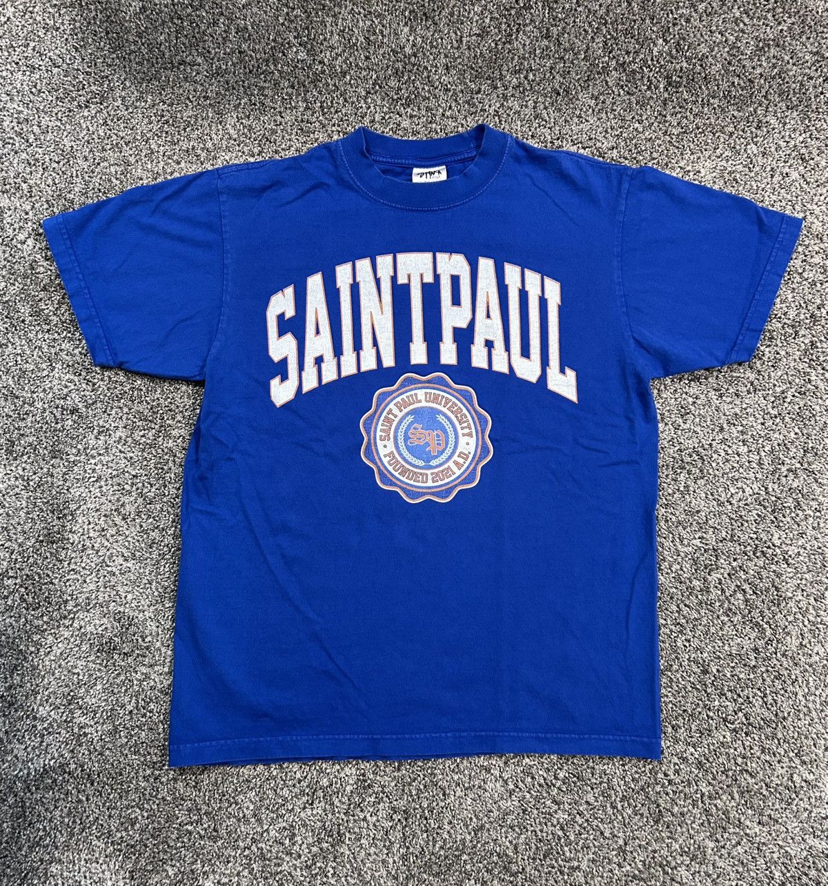 Saint Paul Saint Paul University Heavy T-Shirt Size US M / EU 48-50 / 2 - 1 Thumbnail