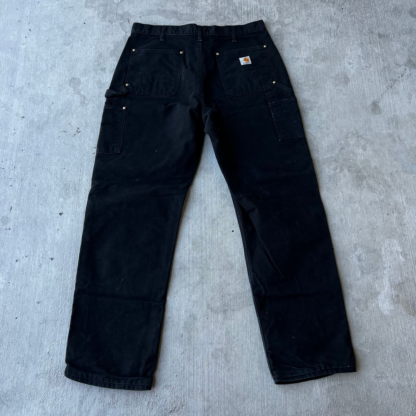 Carhartt × Vintage Carhartt black double knee work wear carpenter pants Size US 36 / EU 52 - 5 Thumbnail