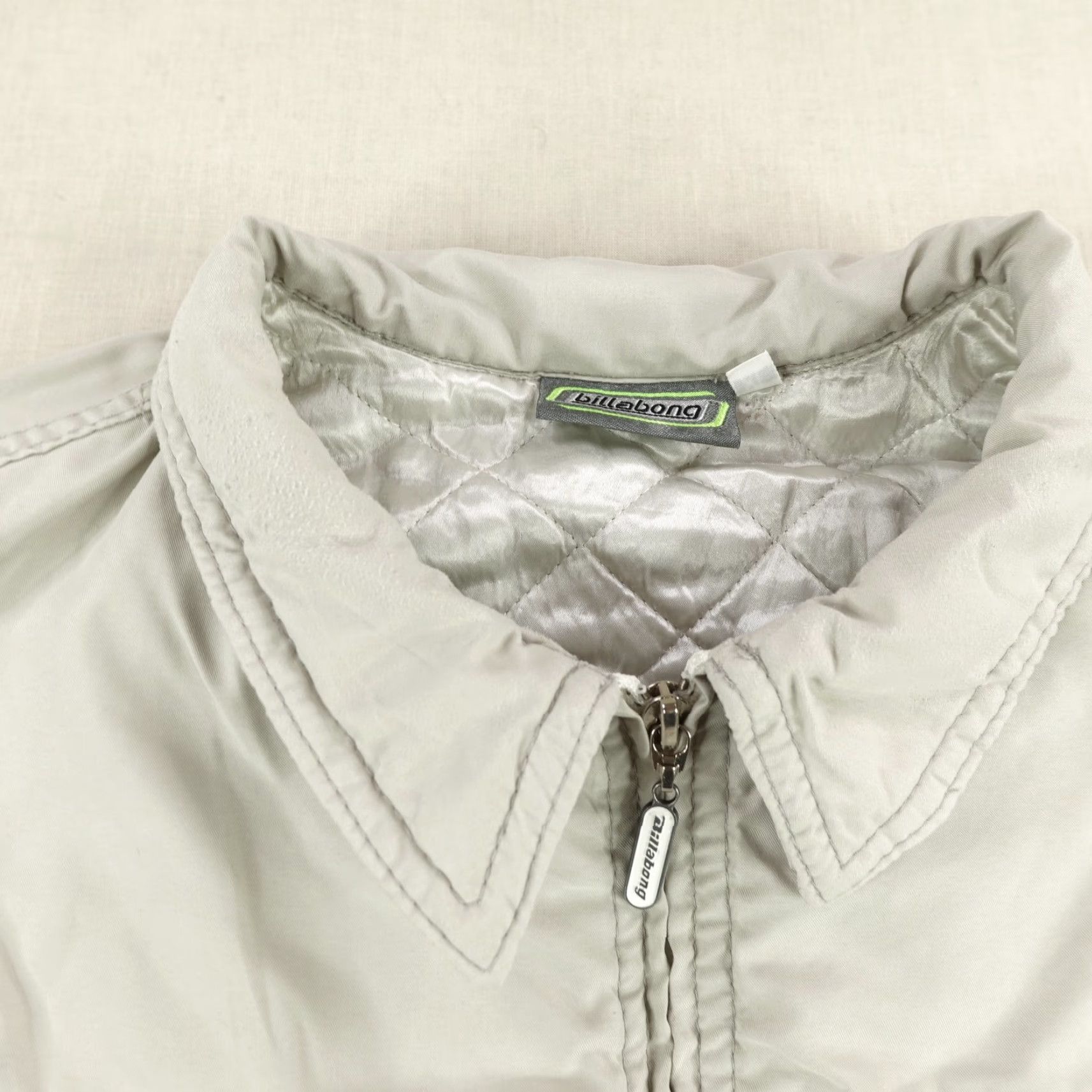 Billabong VINTAGE Billabong Jacket Mens XL Gray Blizzard Full Zip Quilted Lined USA 90s Size US XL / EU 56 / 4 - 2 Thumbnail