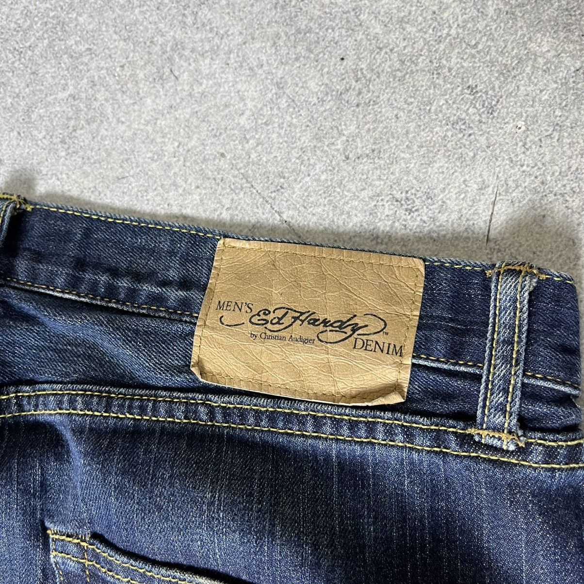 Ed Hardy Vintage Ed Hardy Jeans Baggy Japanese Y2K Size US 34 / EU 50 - 6 Thumbnail