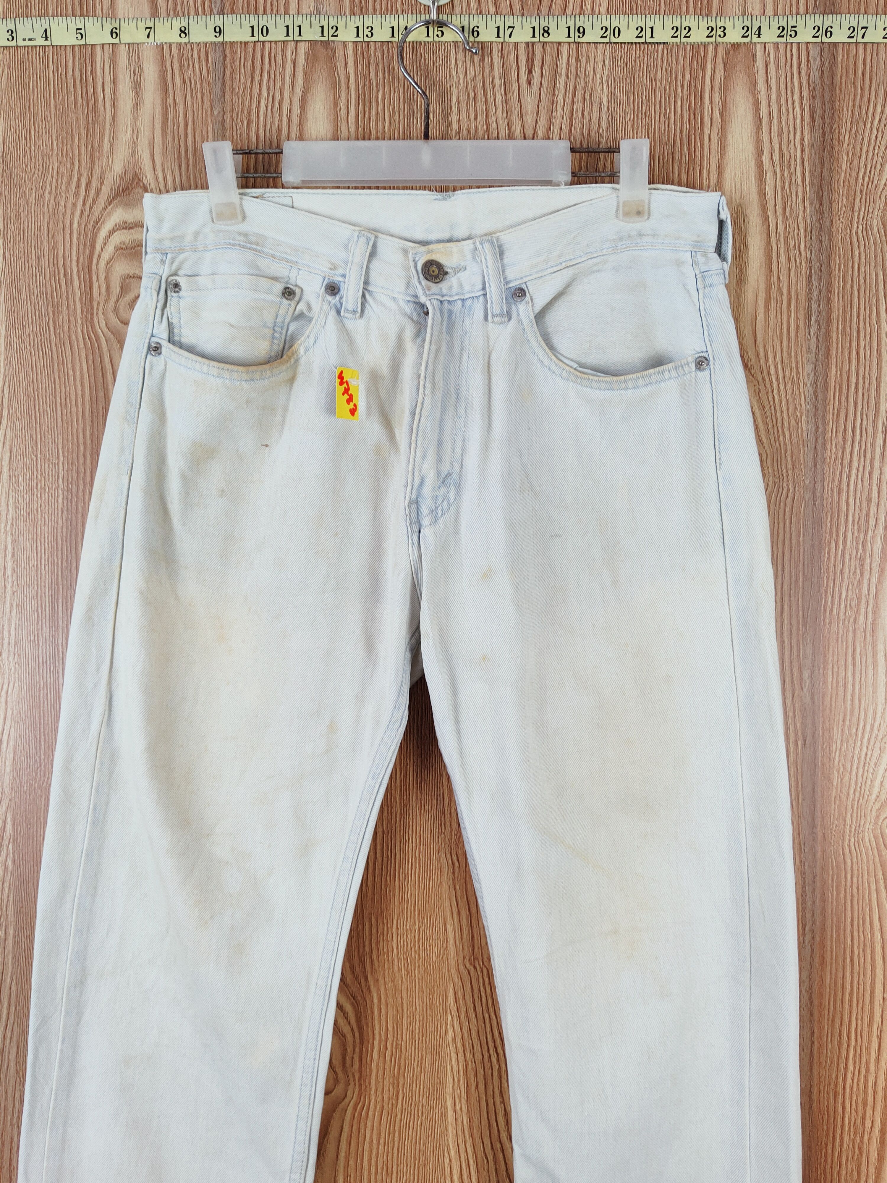 Levi's Levi's Blue Faded Distressed Ripped Jeans #W783 Size US 32 / EU 48 - 2 Thumbnail