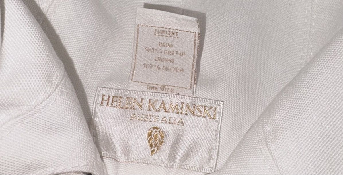 Designer Helen Kaminski “Miki” Raffia & Cotton Hat Size ONE SIZE - 9 Thumbnail