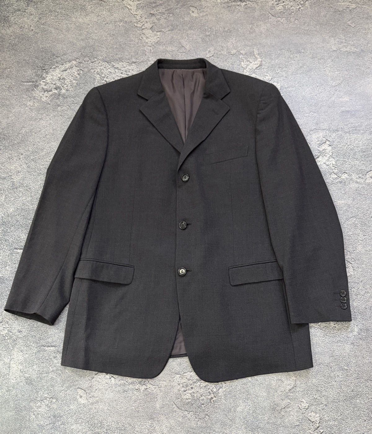 Ermenegildo Zegna Ermenegildo Zegna Wool Soft Blazer Oberrauch Zitt Italy 54 Size 50R - 3 Thumbnail