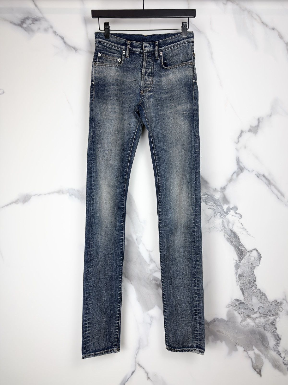 Dior × Kris Van Assche SS08 Dior Homme Light Wash Skinny Jeans