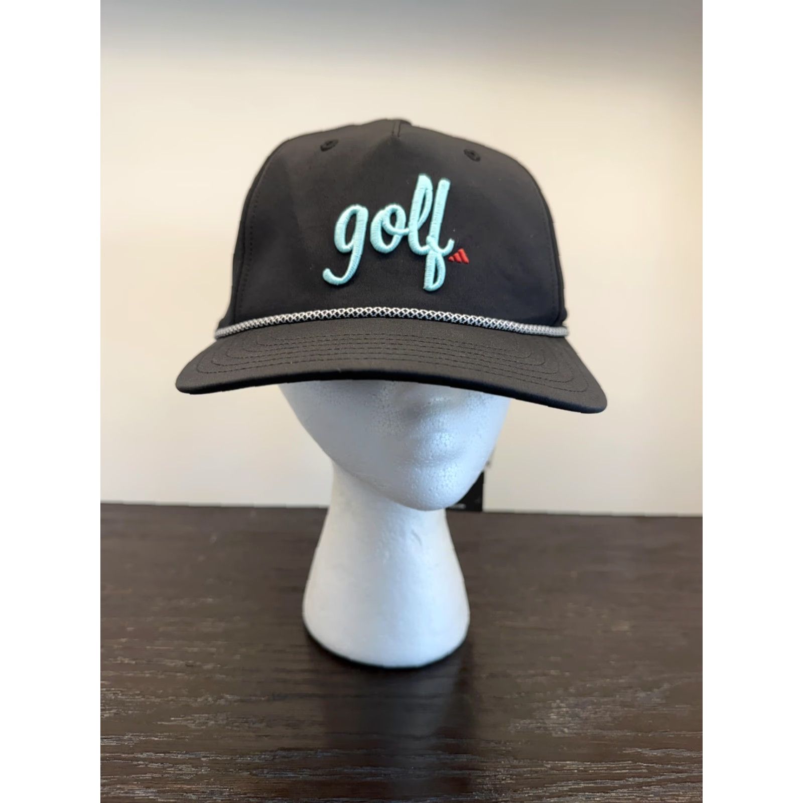 Adidas Adidas Hat Womens One Size Black Golf 5 Panel Snap Back Trump National Los Angeles Embroidered Logo Size ONE SIZE - 2 Thumbnail