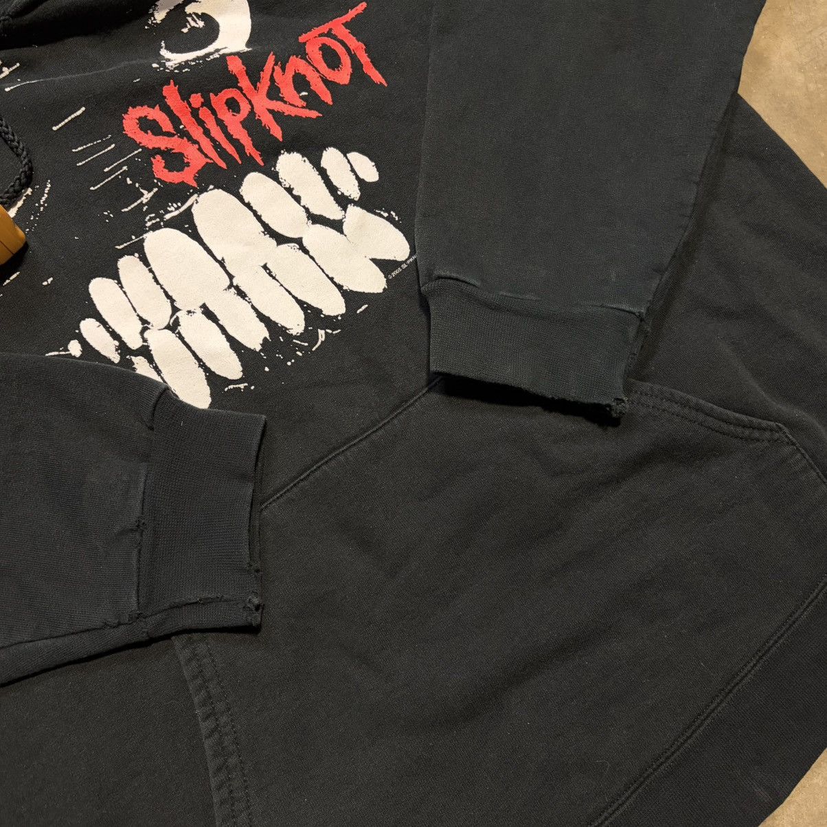 Slipknot Vintage Slipknot Hoodie Sweatshirt Maggot Face Grunge 2005 Size US L / EU 52-54 / 3 - 11 Thumbnail