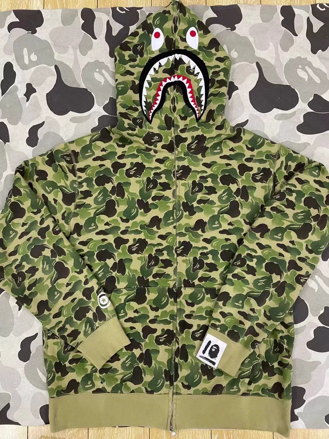 Bape Bape Xx Multi Shark Sweatshirt Size US XXL / EU 58 / 5 - 1 Thumbnail