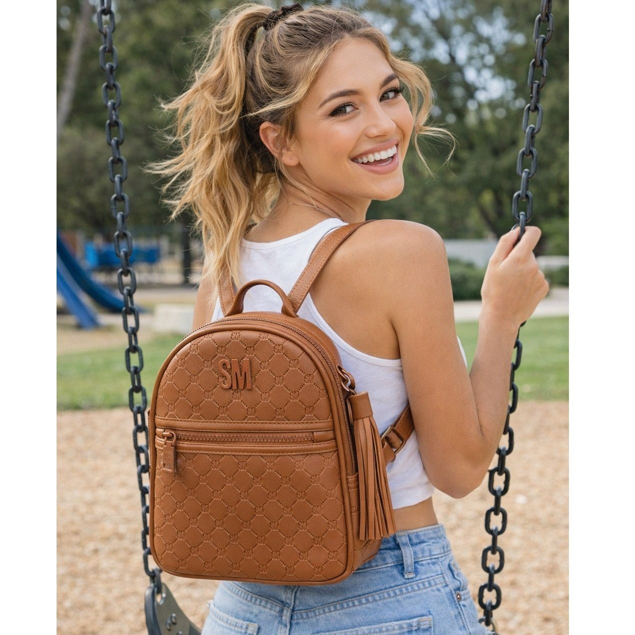 Steve Madden NWOT Steve Madden Mini Brown Backpack Size ONE SIZE - 1 Thumbnail