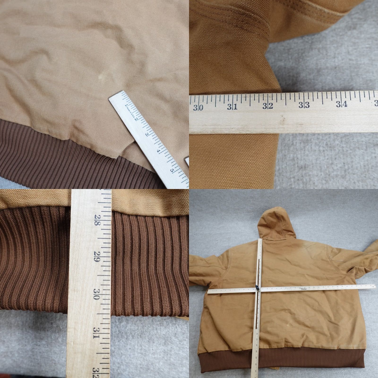 Carhartt Carhartt Mens Jacket 3XL Beige J140 Workwear Loose Fit Made in USA Size US XXL / EU 58 / 5 - 9 Thumbnail
