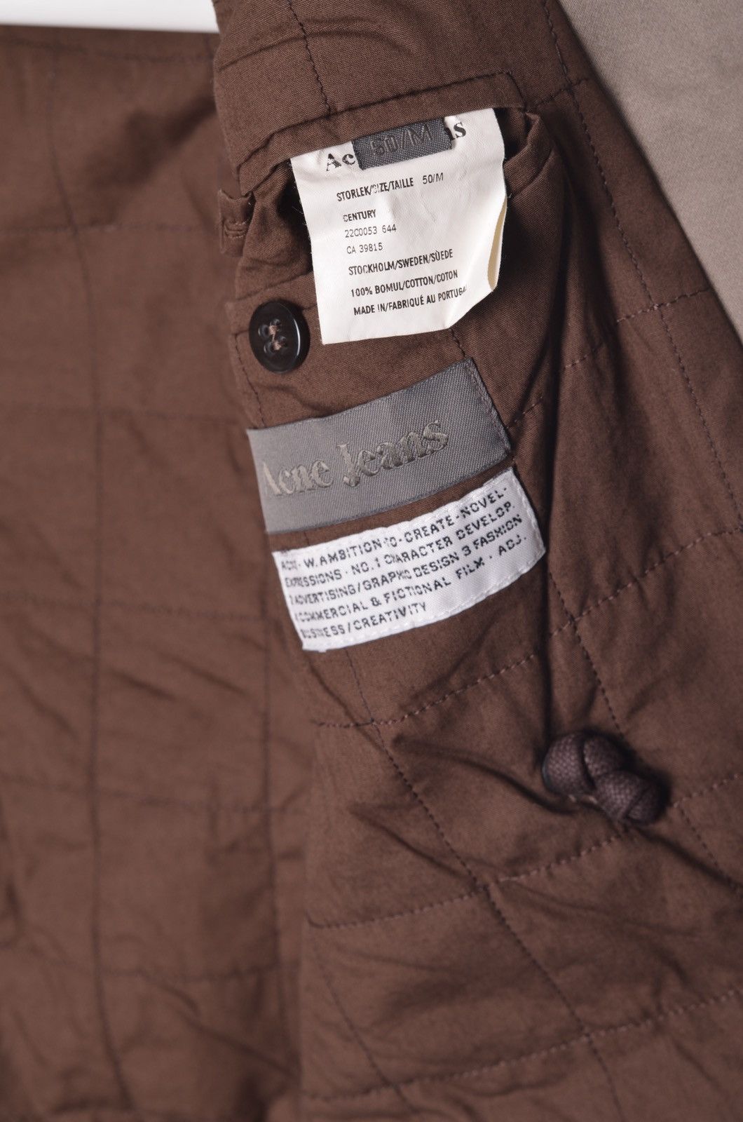 Acne Studios Acne Jeans Century Jacket Coat Size US M / EU 48-50 / 2 - 3 Thumbnail