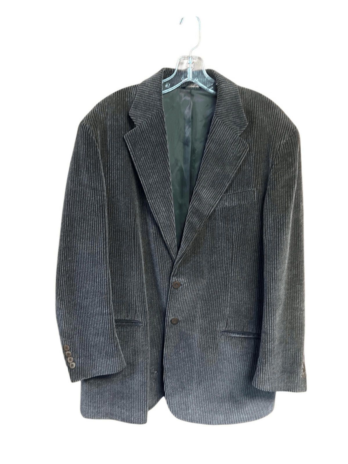 Designer Mondo di Marco 3 Button Sports Jacket corduroy Brown 44R Size 44R - 1 Thumbnail