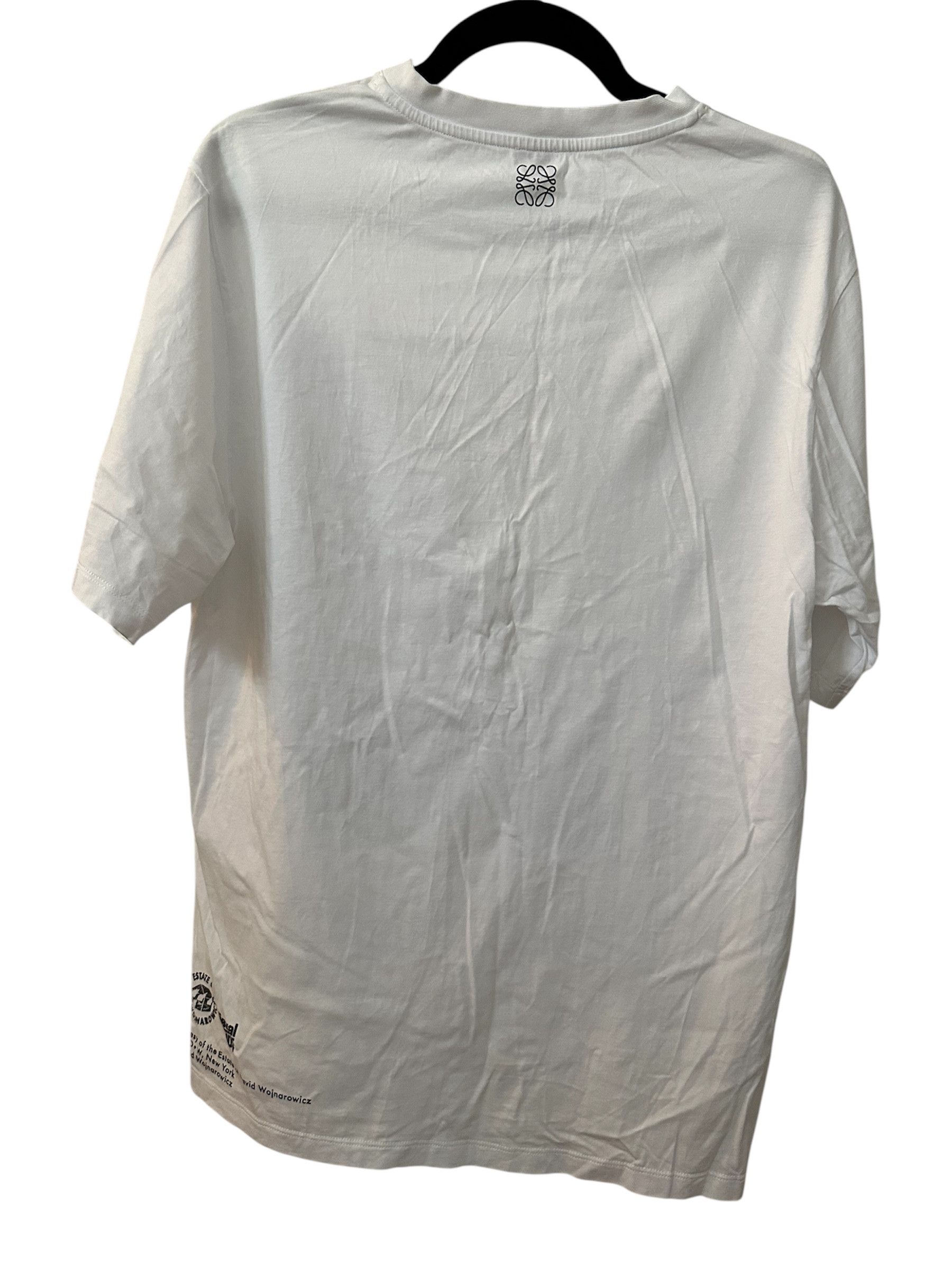 Loewe Loewe X David Wojnarowicz T-Shirt (Face in Dirt) Size US L / EU 52-54 / 3 - 3 Thumbnail
