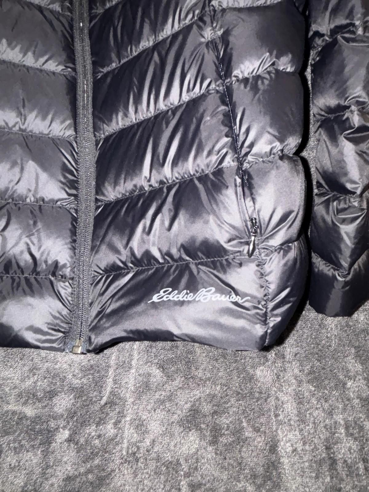 Eddie Bauer Eddie Bauer Goose Down Puffer Jacket Womens M Black Light Size M / US 6-8 / IT 42-44 - 3 Thumbnail