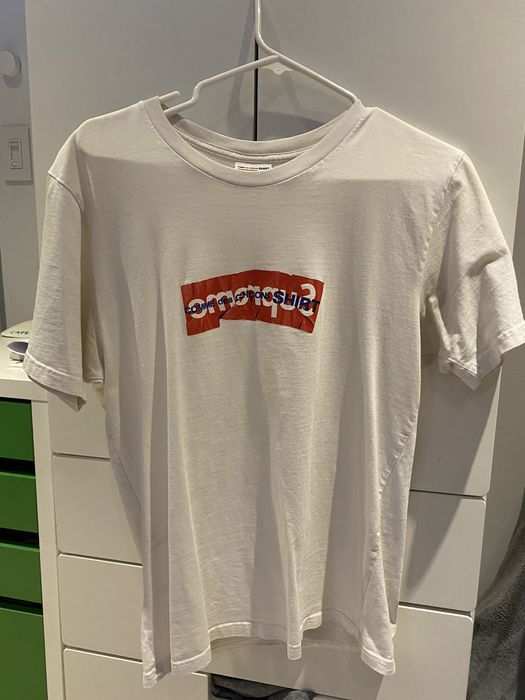 Supreme Supreme CDG Box Logo Tee Medium Grailed