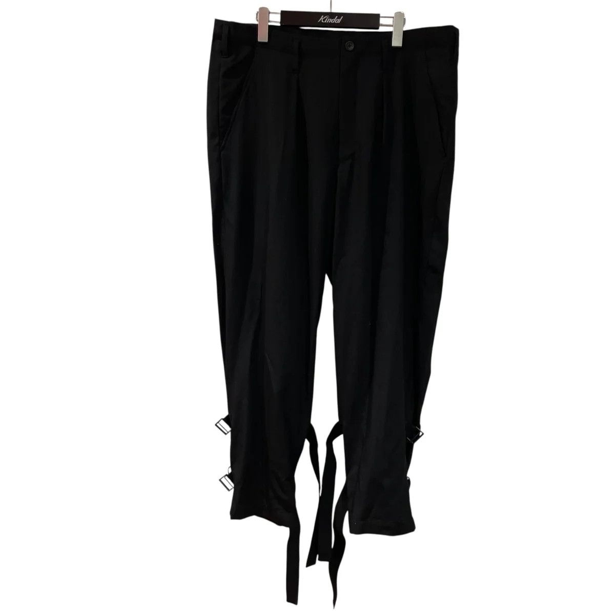 Yohji Yamamoto Yohji Yamamoto pour homme/GABARDINE HEM BELT PANT Size US 38 / EU 54 - 1 Thumbnail