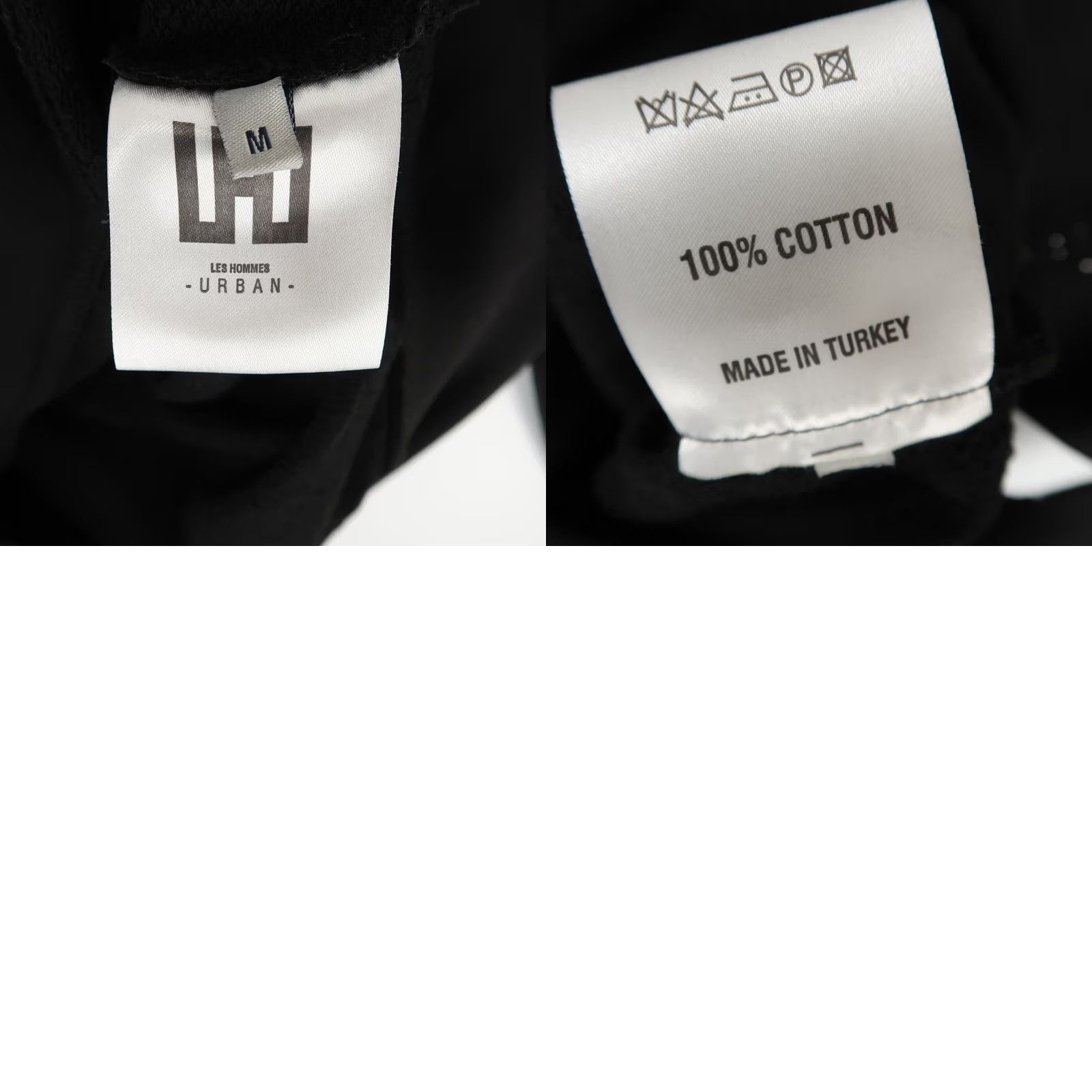 Les Hommes Les Hommes Urban Sweatshirt Mens M Black Rhinestone Stripe Cotton Sweatshirt Pullover Streetwear Designer Rocker 90s? Size US M / EU 48-50 / 2 - 8 Thumbnail