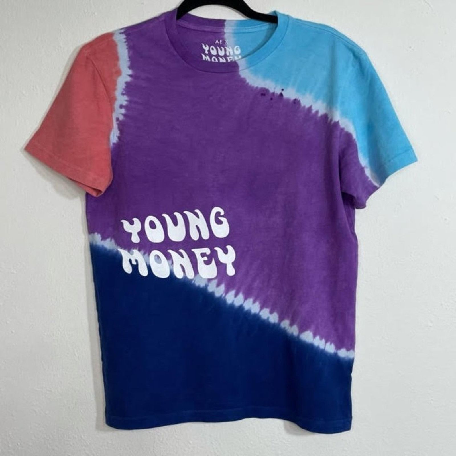 American Eagle Outfitters American Eagle Outfitters Young Money Tie Dyed T-Shirt Small Size US S / EU 44-46 / 1 - 1 Thumbnail