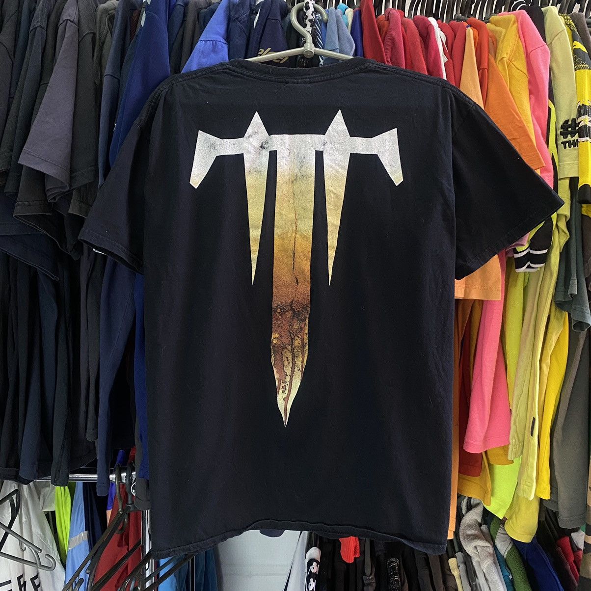 Band Tees Vintage Trivium Big Graphic logo rock band 90’s tee Size US L / EU 52-54 / 3 - 8 Thumbnail