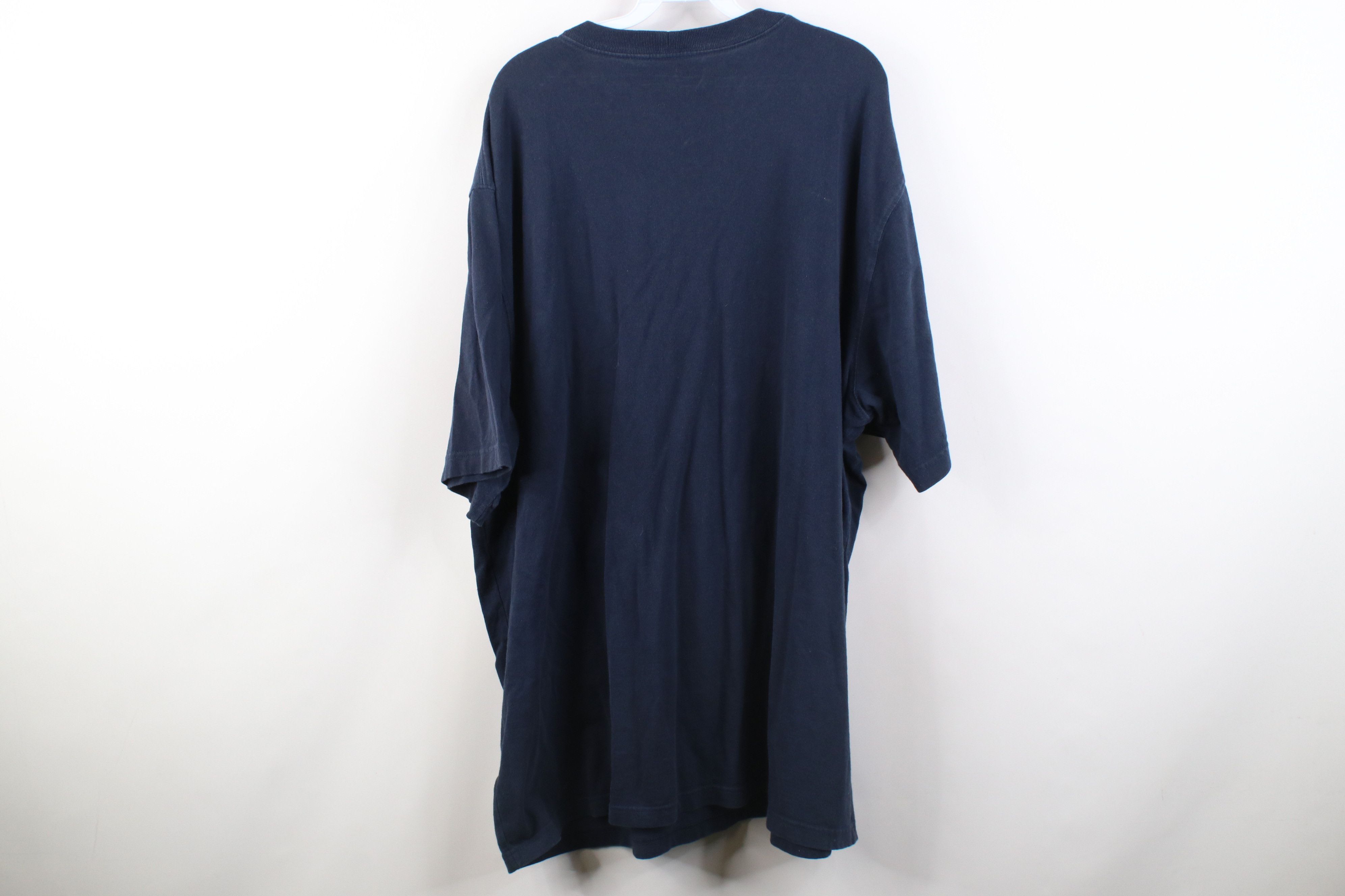 Carhartt Vintage Y2K Carhartt Heavy Pocket T-Shirt Navy Blue Cotton Size US XXL / EU 58 / 5 - 14 Thumbnail