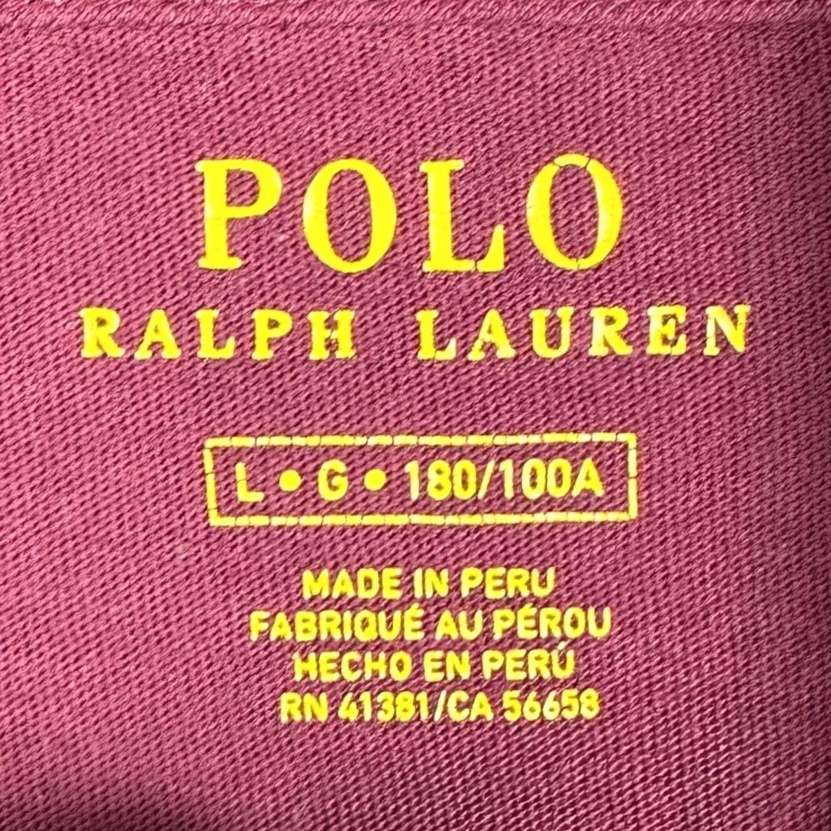 Polo Ralph Lauren Polo Ralph Lauren Sweatshirt Hoodie Mens Large Burgundy Pullover Drawstring Pony Embroidered Logo Size US L / EU 52-54 / 3 - 4 Thumbnail