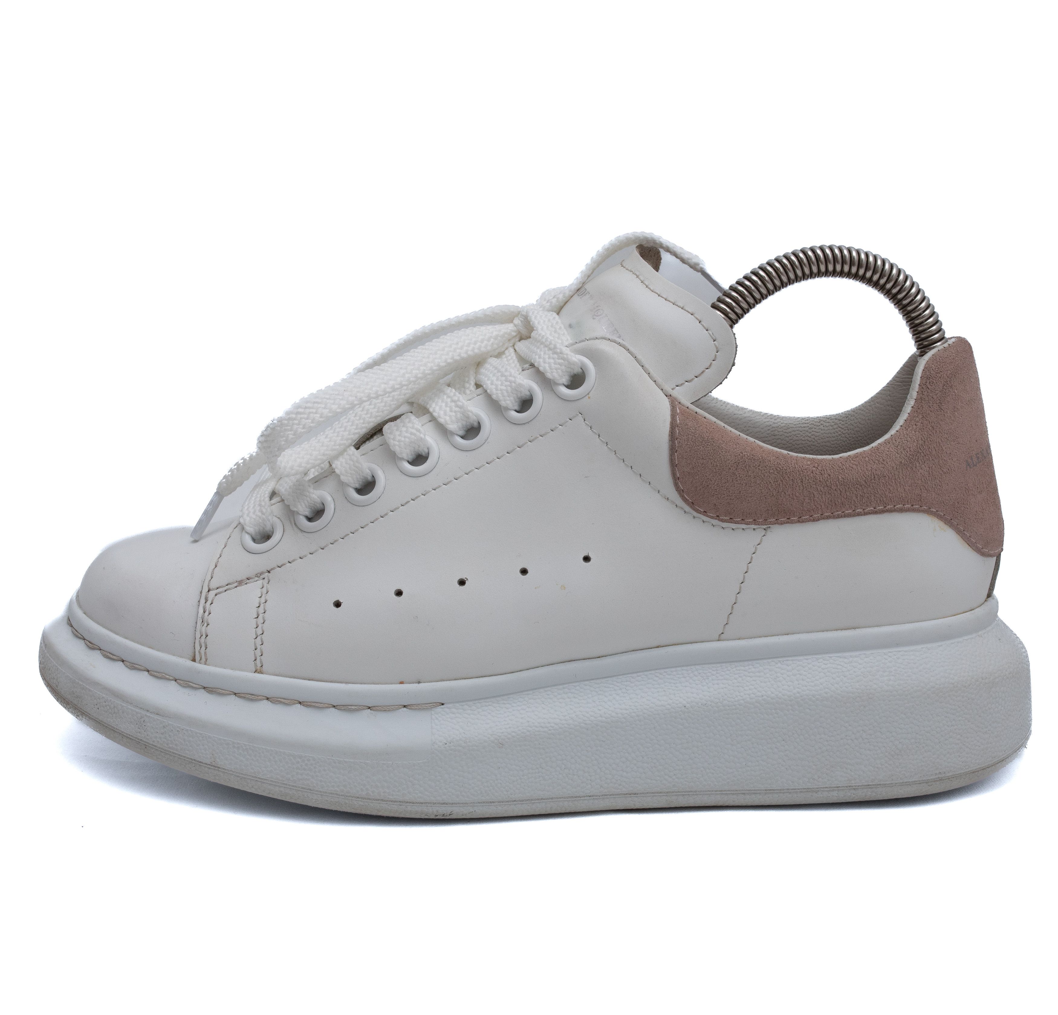 Alexander McQueen ALEXANDER MCQEEN Chunky Oversized Leather Sneakers Size US 7.5 / IT 37.5 - 3 Thumbnail