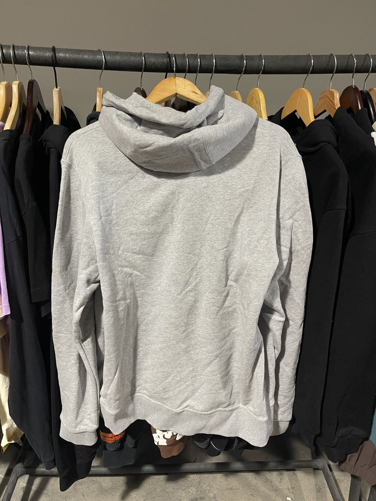 Burberry Burberry 1856 Embroidered Logo Hoodie in pale grey melange Size US M / EU 48-50 / 2 - 2 Thumbnail
