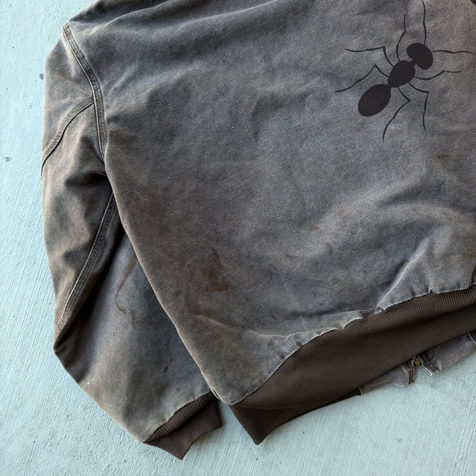 Carhartt × Vintage Vintage Carhartt J25 CHT brown hooded work wear jacket Size US M / EU 48-50 / 2 - 7 Thumbnail