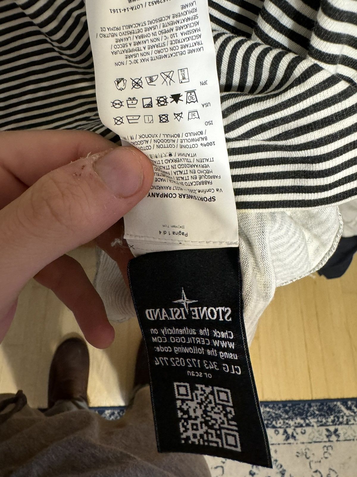 Stone Island × Supreme Stone island x Supreme Size US L / EU 52-54 / 3 - 4 Thumbnail