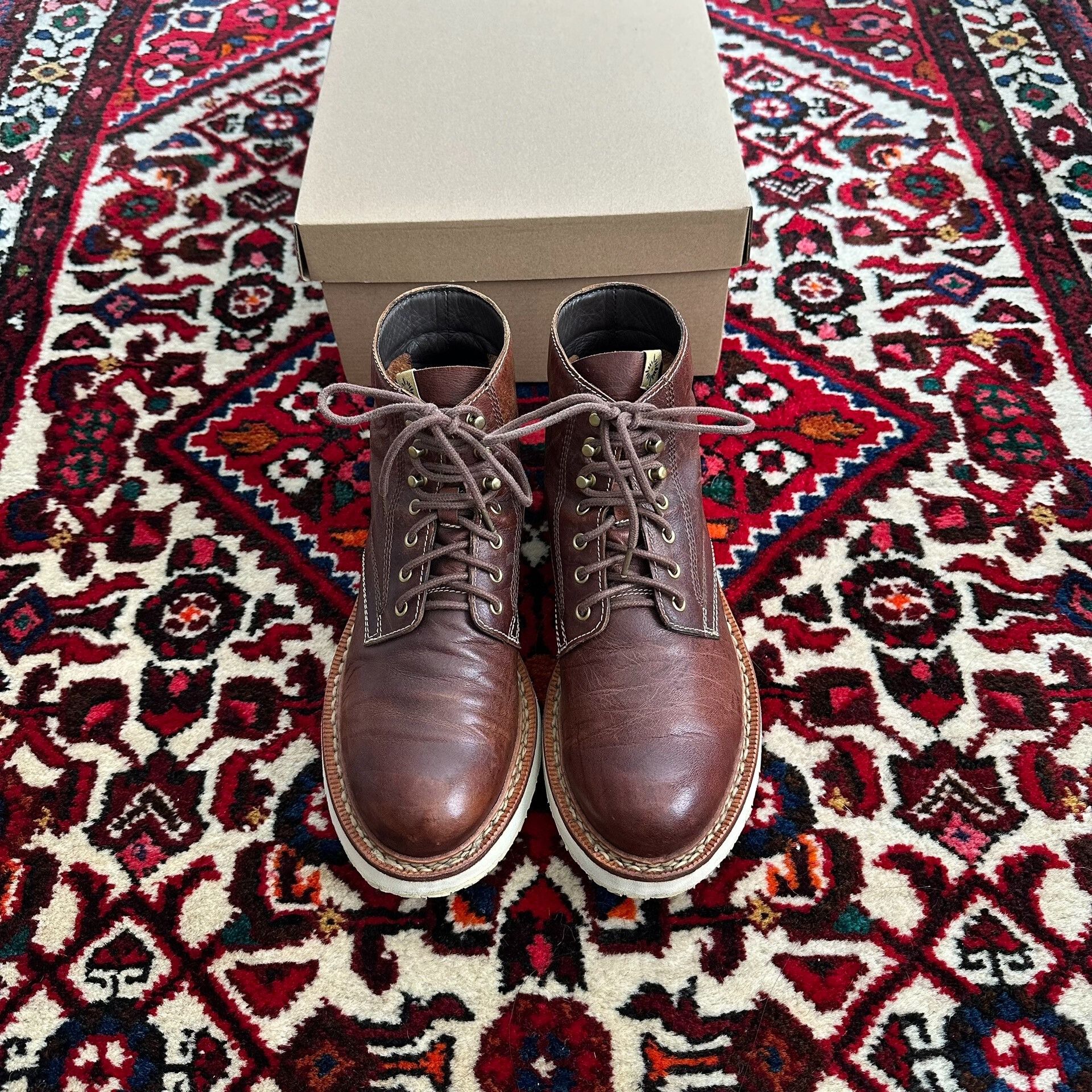 Visvim visvim 12AW Virgil Double Stitch Boots Size US 8 / EU 41 - 1 Thumbnail