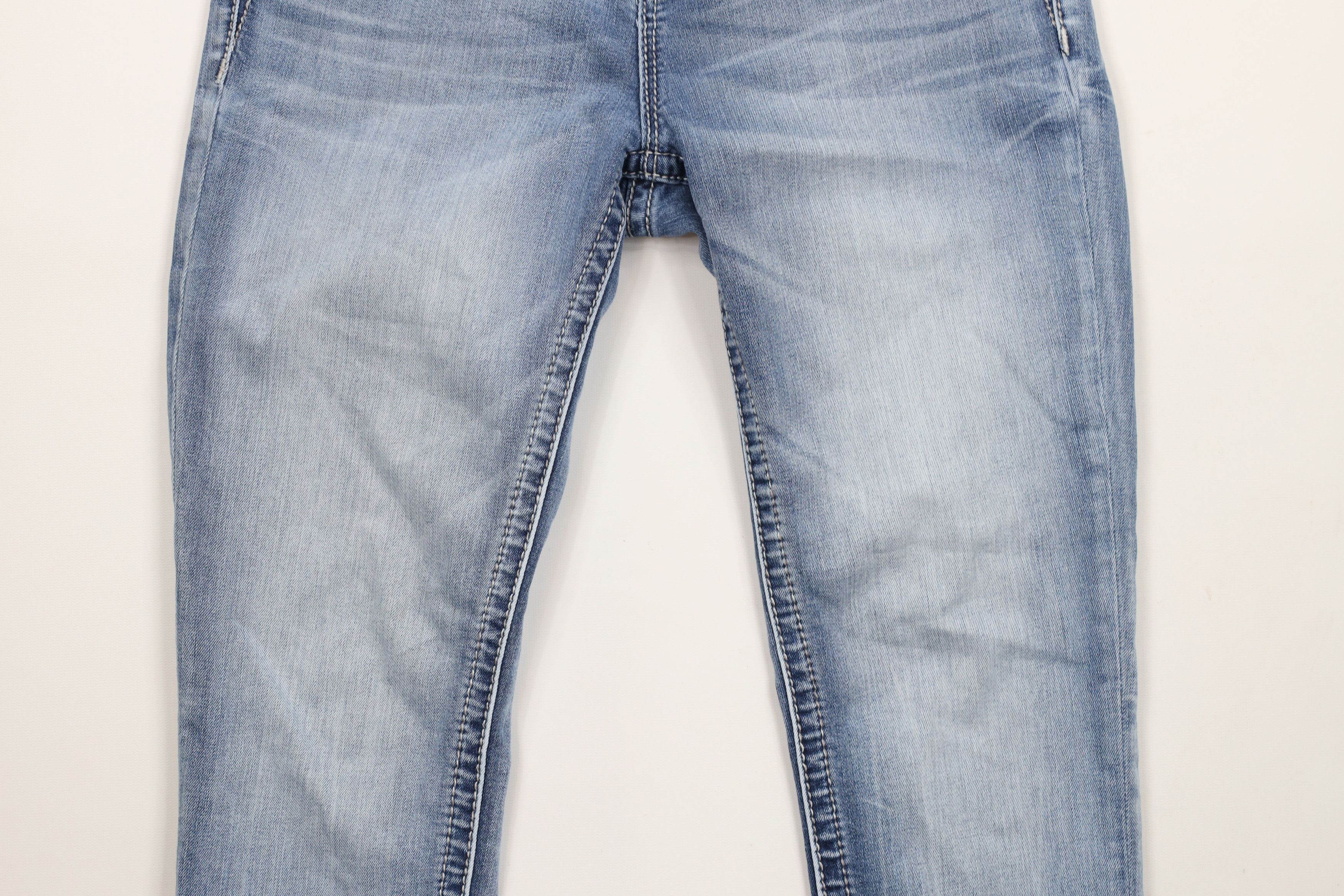 Miss Me × Vintage Miss Me Jeweled Stretch Mid Rise Easy Skinny Denim Jeans Size 27" / US 4 / IT 40 - 3 Thumbnail