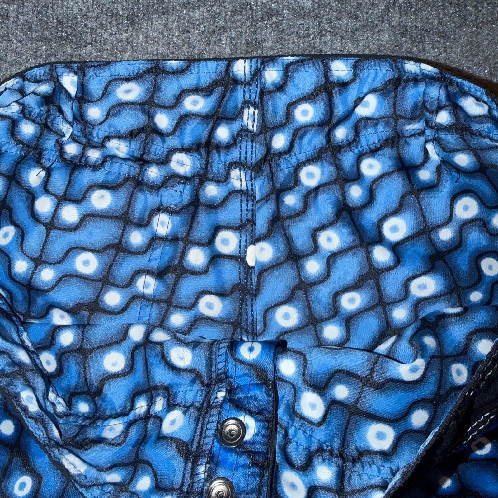 Quiksilver Quiksilver Blue Surf Board Shorts Mens LG VTG Y2K 90s Rare Size US 34 / EU 50 - 4 Thumbnail