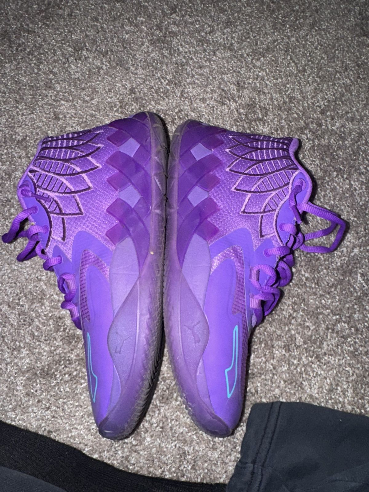 Puma Lamelo Ball Purple Sneaker Size US 10 / EU 43 - 3 Thumbnail