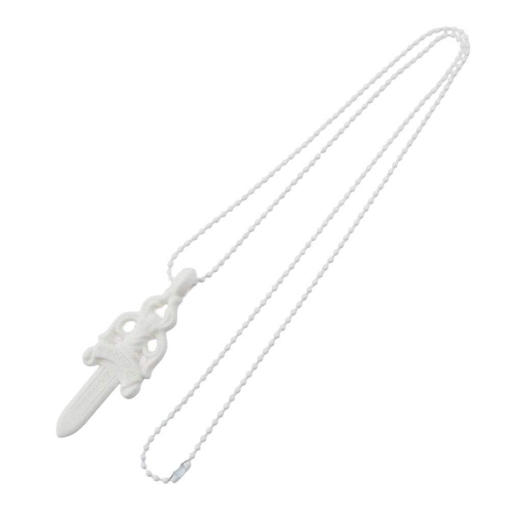 Chrome Hearts Chrome Hearts Rubber Large Dagger Necklace Size ONE SIZE - 1 Thumbnail