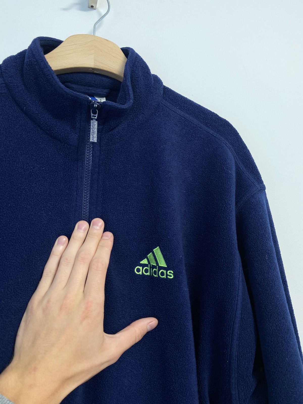 Vintage Adidas Vintage Fleece 90’s Rare Size US M / EU 48-50 / 2 - 11 Thumbnail