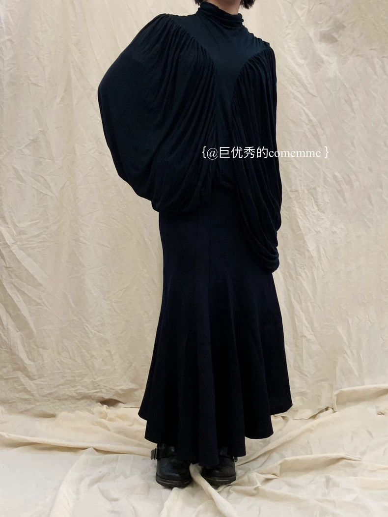Comme des Garcons Comme Des Garcons size S Navy Blue Dark Blue Wool Twill Ir Size 24" / US 00 / IT 34 - 8 Thumbnail