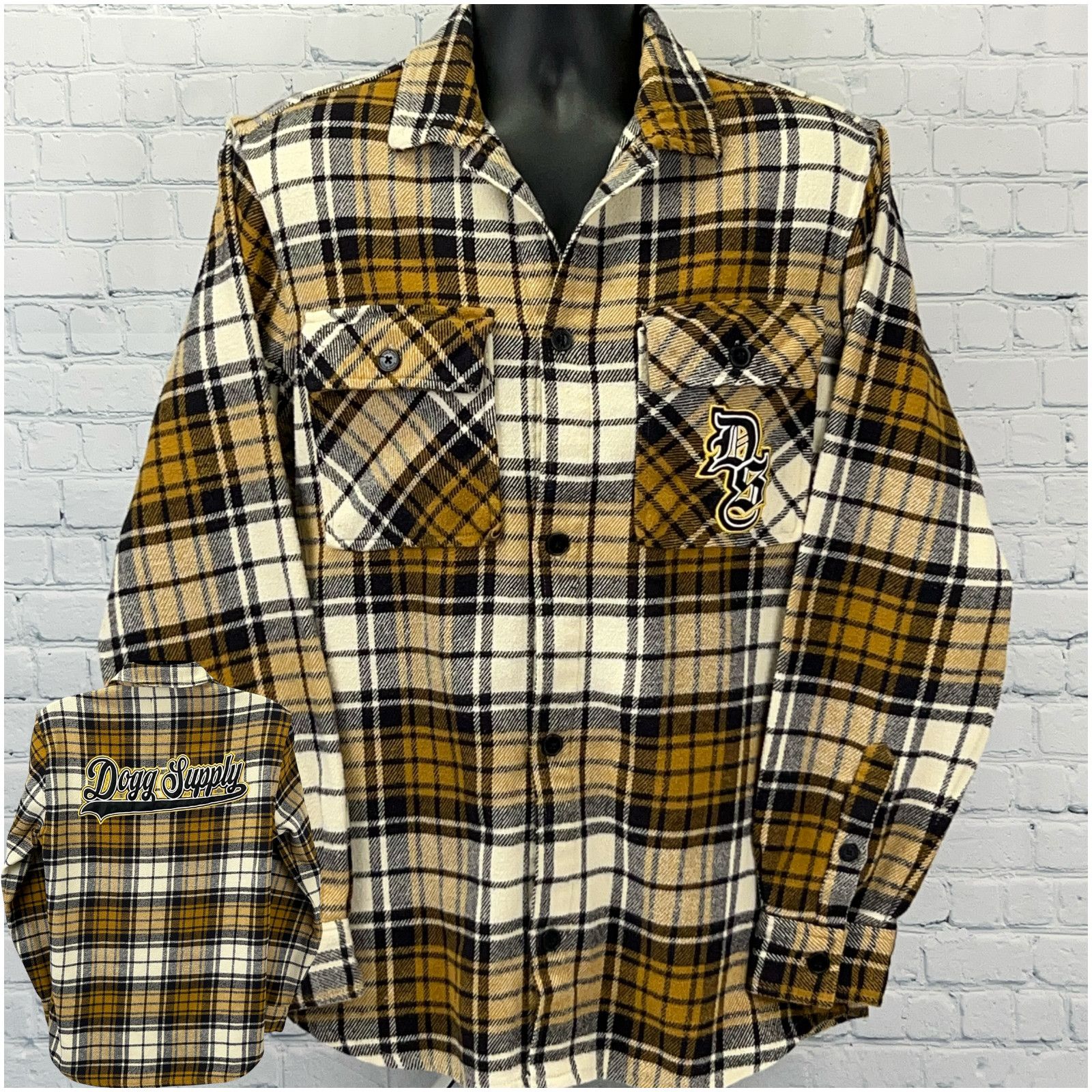 Snoop Dogg Dogg Supply by Snoop Dogg Button Front Shirt Yellow L Size US L / EU 52-54 / 3 - 1 Thumbnail