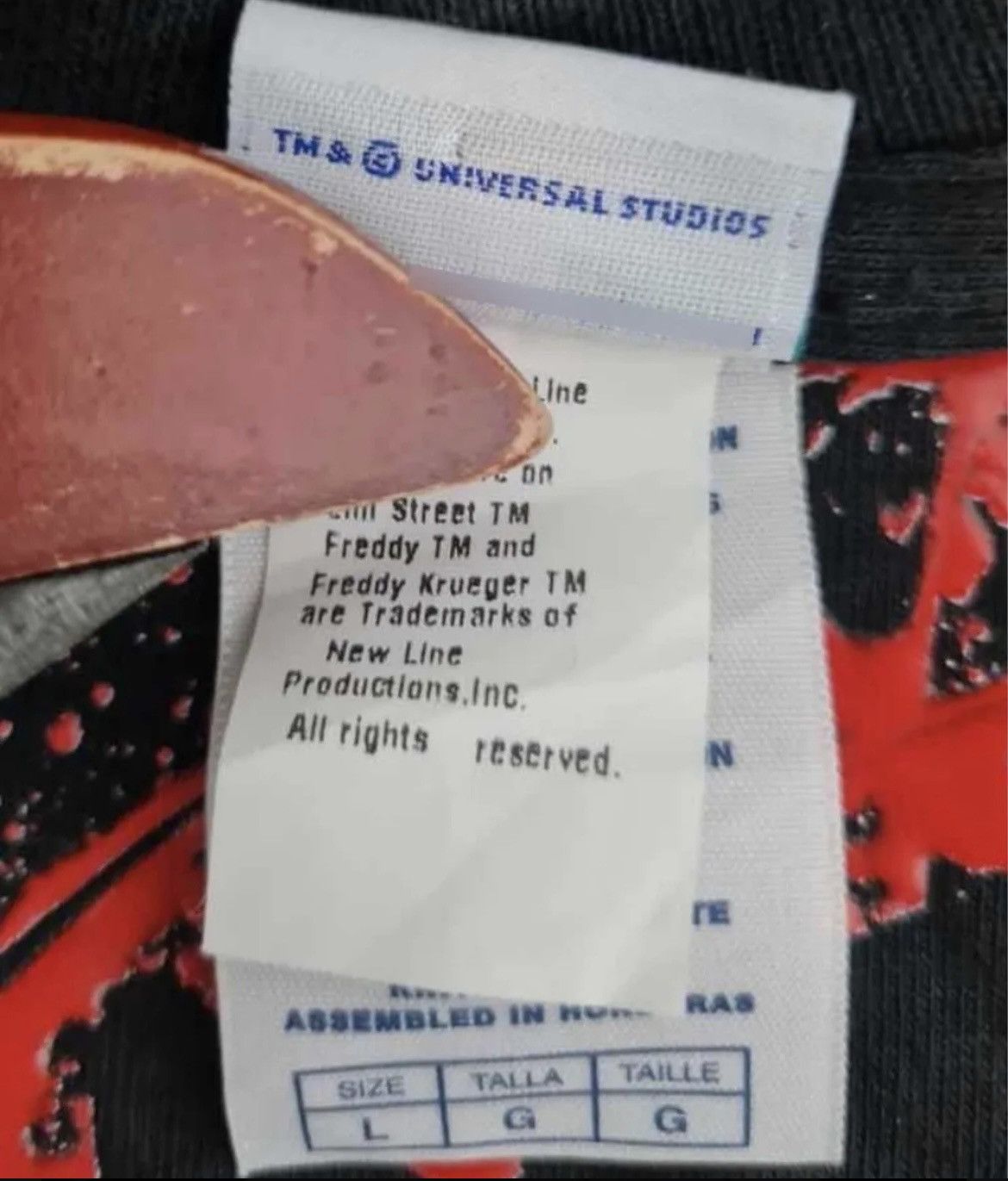 Universal Studios Freddy Kruger Vintage 2007 universal studios 3d print large Size US L / EU 52-54 / 3 - 7 Thumbnail