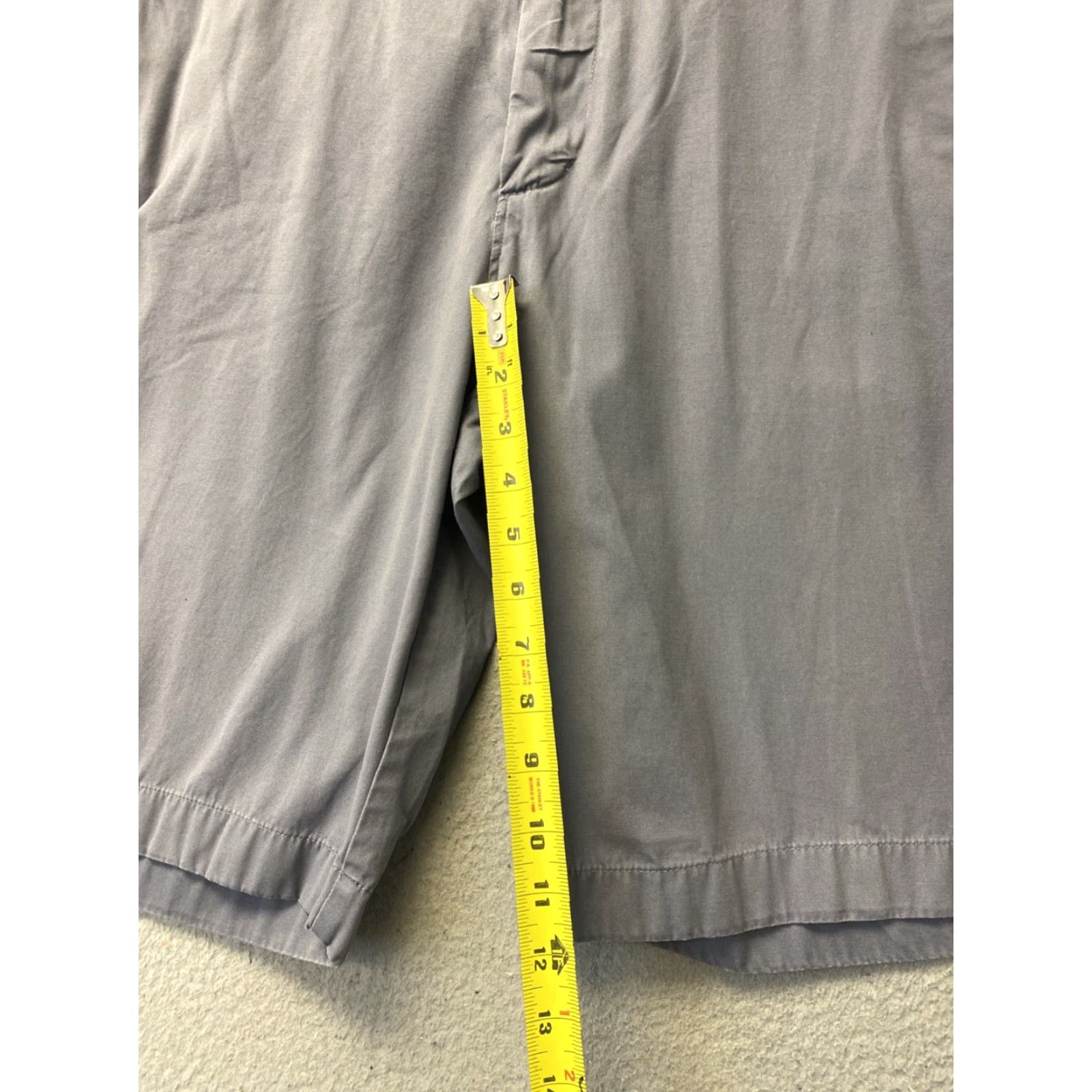 J.Crew VINTAGE J.CREW Men's Chino Shorts 38 Adult Gray Casual Travel Workwear 12" Inseam Size US 38 / EU 54 - 5 Thumbnail