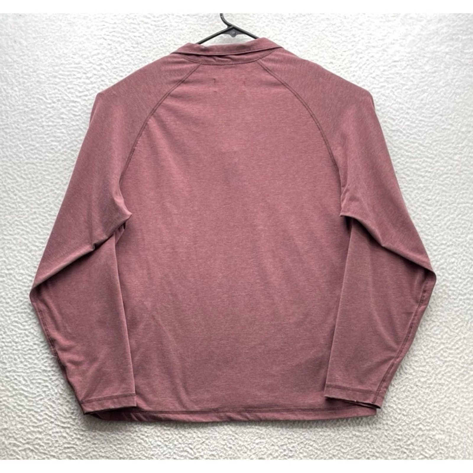 Orvis Orvis Trout Bum Sweatshirt Mens Small S Red 1/4 Zip Performance C Lazy U Ranch Size US L / EU 52-54 / 3 - 7 Thumbnail