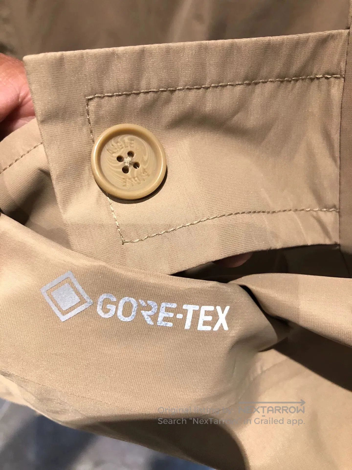 Aigle AIGLE Women's GTX Waterproof Trench Coat. Size S / US 4 / IT 40 - 6 Thumbnail