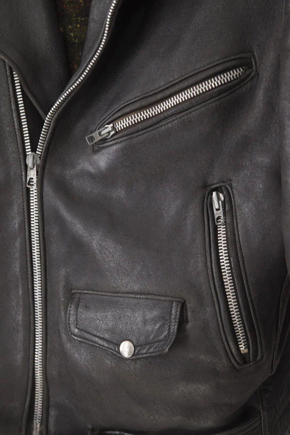 Vintage Vintage 1980's black leather biker jacket Size US S / EU 44-46 / 1 - 4 Thumbnail