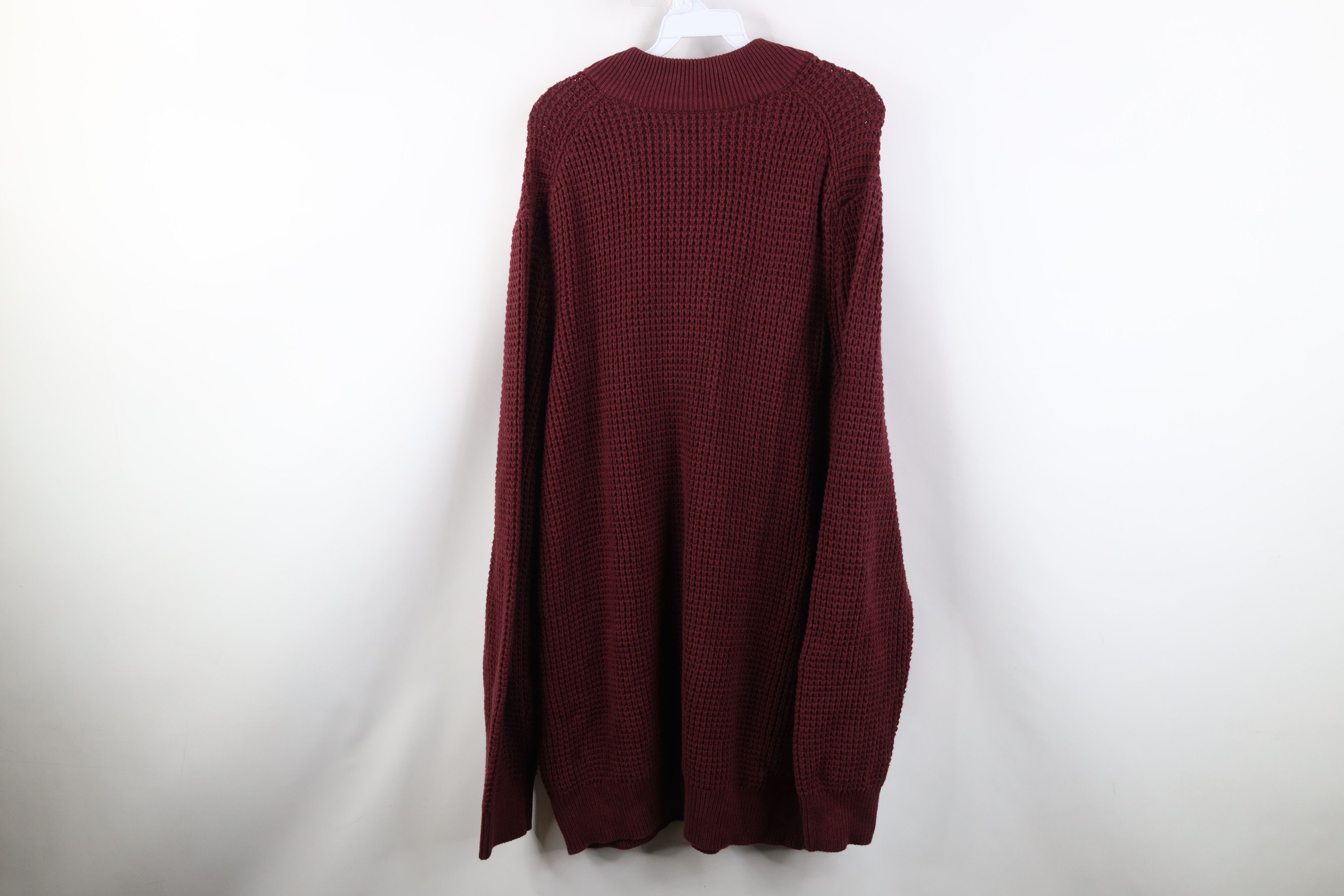 Vintage Deadstock Vintage Y2K Heavyweight Thermal Henley Sweater Size US XXL / EU 58 / 5 - 12 Thumbnail