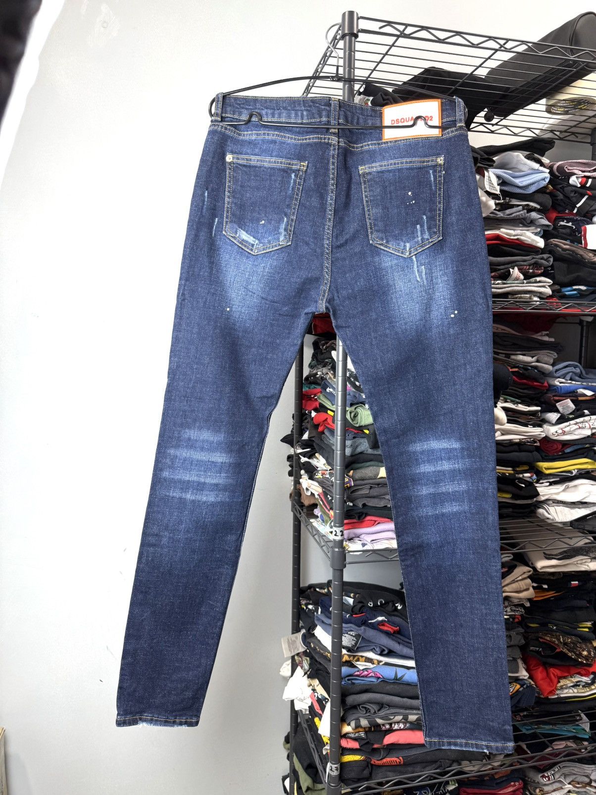 Dsquared2 Distressed Dsquared2 Designer Denim Skinny Pants Luxury Size US 30 / EU 46 - 2 Thumbnail