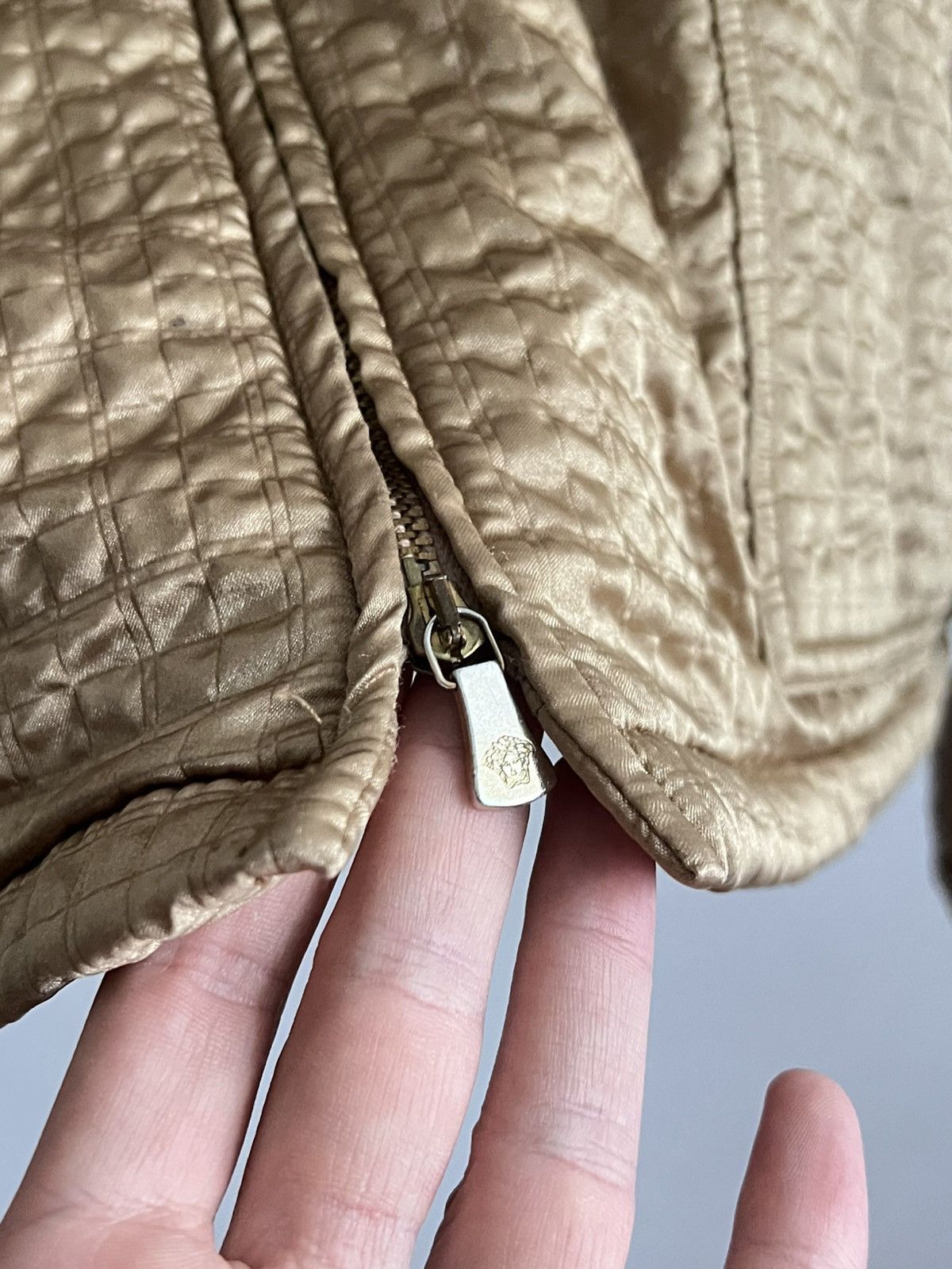 Versace Versace golden bomber jacket Size US M / EU 48-50 / 2 - 3 Thumbnail