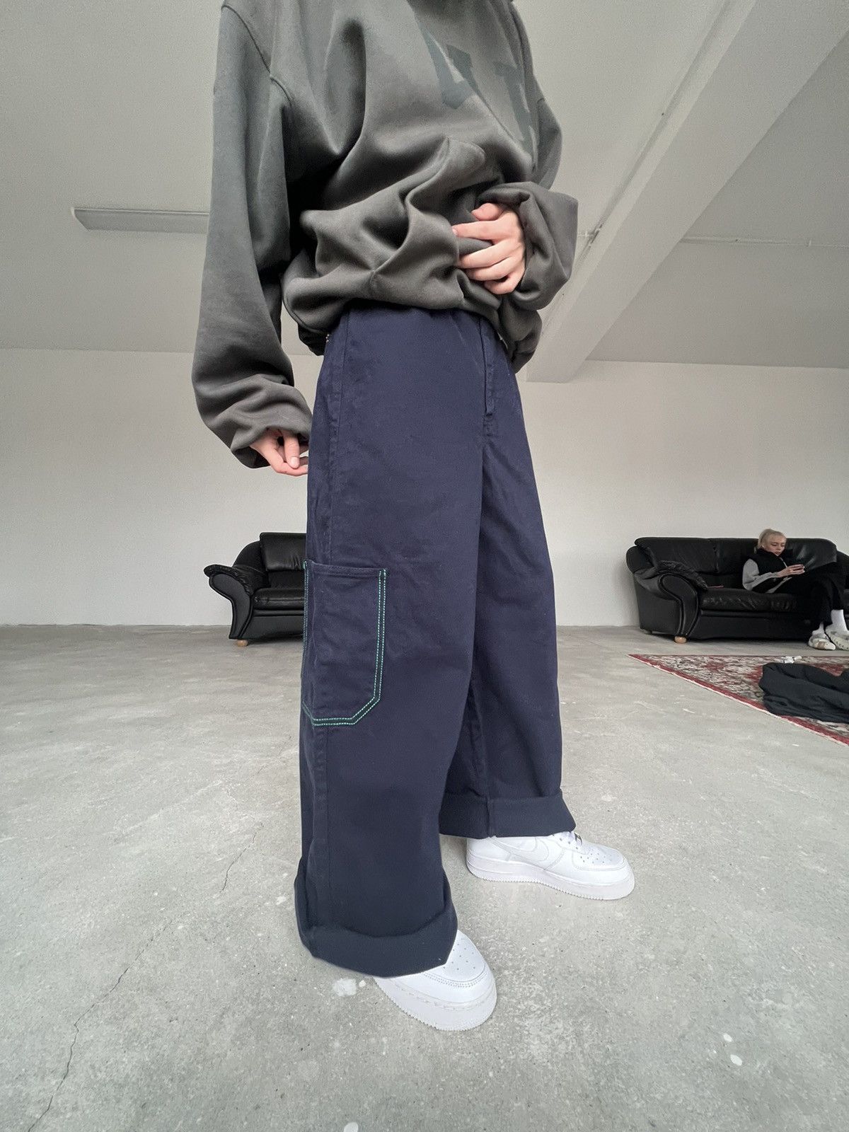 JNCO Vintage Benetton Baggy Jeans Size US 30 / EU 46 - 11 Thumbnail